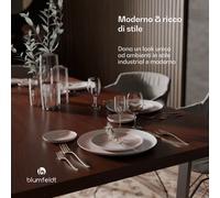 Blumfeldt Piano Bearsdon 180 x 90 cm per cucina e sala da pranzo | Legno stratificato robusto