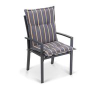 Prato, Imbottitura, Schienale Basso, Sedia da Giardino, Poliestere, 50x100x8cm