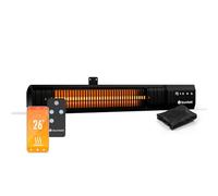Gold Bar Slim riscaldatore elettrico da 2000W | 9 livelli | funzione WiFi | touchscreen | telecomando | IP 65