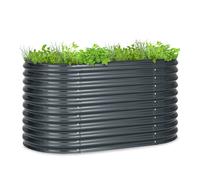 Blumfeldt Rondabox 160x80x80 cm Fioriere rialzate Antracite