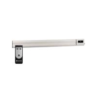 Blumfeldt Stufa Elettrica Basso Consumo con Display LED, Colonnina Elettrica da Giardino 3000W, Termosifone Elettrico, Pannello Radiante Infrarossi con Telecomando, IP44, No CO2