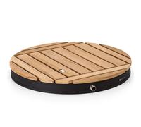 Blumfeldt Sumatra Teak Round - Doccia da giardino