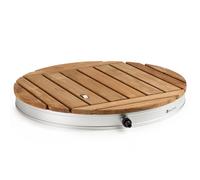 Blumfeldt Sumatra Teak Round - Doccia da giardino