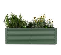 Blumfeldt Terrabox 200x100x60 cm Fioriere rialzate Verde