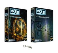 Blumie Shop Set Exit Principiante Foresta Incantata + Exit Confermé La Cabane Abbandonata in Francese + 1 Decap