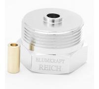 BLUMKRAFT Adattatore in metallo compatibile radiatori Reich (Prototipo) a M30 x 1.5 per termostato/testa termostatica M30x1.5 maschio