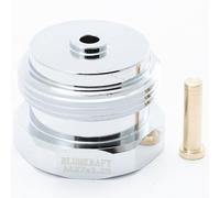 BLUMKRAFT Adattatore in metallo per radiatore, compatibile con M27 x1.25 SERSEG a M30 x 1.5 per termostato/testa termostatica M30 x 1.5