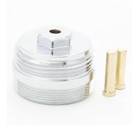 BLUMKRAFT Adattatore in metallo per radiatori ITT DGC e RM-TECHNIK M30 x1.0 con filettatura interna Prototipo a M30 x 1.5 per termostato/testa termostatica M30x1.5 maschio