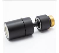 BLUMKRAFT Aeratore nero compatibile con IKEA rubinetti M18.5. 2 modalità/getti. Girevole a 360 gradi e inclinazione a 80°. Filtro integrato