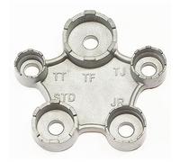 BLUMKRAFT Chiave universale per aeratore/mousseur Caché TT, TJ, JR, STD, TF e rubinetto IKEA. Chiave di montaggio e smontaggio compatibile con Neoperl.