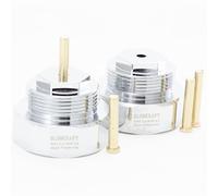 BLUMKRAFT Set di 2 adattatori per radiatore M34 x 1,5 femmina tipo politronico (prototipo) a testa termostatica M30 x 1,5 maschio