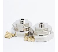 BLUMKRAFT Set di 2 adattatori per radiatori compatibili con COMAP/SAR / M28 x1.5 femmina a termostato/testa termostatica M30 x 1.5 maschio M28-M30 M28F-M30M