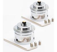 BLUMKRAFT Set di 2 adattatori per radiatori Giacomini 22,6 mm, 2 tacche a M30 x 1,5 per termostato/testa termostatica M30 x 1,5 maschio