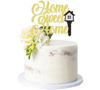Blumomon 1 pz Sweet Home Cake Topper Decorazioni per torte di inaugurazione della casa per la nuova casa Party Cupcake decorazioni forniture