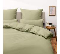 Blumtal 90 - Set di Biancheria da Letto Matrimoniale e Federa in Microfibra (Coperta 155X200 E 2 Cuscini 80X80, Verde Oliva)