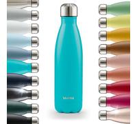 Blumtal Borraccia da 350 ml, in acciaio inox, a prova di perdite, senza BPA, fredda e calda, bottiglia isolata a doppia parete, resistente alla ruggine