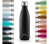 Blumtal® Borraccia termica acciaio inox Charles - borraccia termica 1 litro senza BPA - bottiglia termica a prova di perdite - borraccia acciaio 1 litro a doppia parete - borracce termiche - in nero