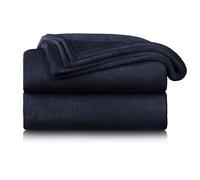 Blumtal Coperta Pile 270x230cm - Coperta Plaid divano super morbida - Coperta Divano certificata OKEO-Tex - in blu mare