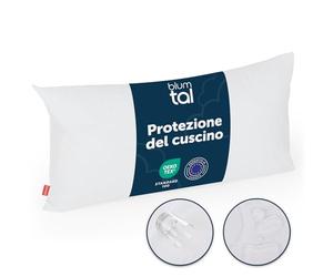 Blumtal Copricuscino 50x80 cm - Federa Certificata OEKO-TEX - Impermeabile Con Cerniera - Copriguanciale Per Letto