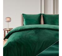 Blumtal Copripiumino 135x200 cm Cashmere-Touch Peluche - OEKO-TEX certificato + Federa 80x80 - Letto Invernale Flanella Microfibra Verde