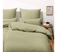 Blumtal Copripiumino Singolo 135x200 e Federa 50x80 - Set di Lenzuola in microfibra extra morbida certificata Oeko-Tex, Set Copripiumino Singolo con 1 Federa - 2 pezzi - Verde Oliva