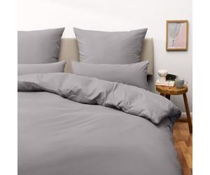 Blumtal Copripiumino Una Piazza e Mezza in Microfibra, Set Completo Copripiumino 1 Piazza e Mezza con 2 Federe Cuscini Letto, 190 x 200 & 40 x 70 (2x), Grigio