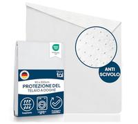 Blumtal® coprirete singolo 90x200 cm - copri rete singola certificato OEKO-TEX - coprirete letto singolo 90x200 cm con strato antiscivolo - protegge il materasso e lavabile a 60°C copri rete 90x200 cm