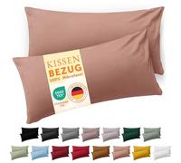 Blumtal Federe Cuscini Divano 50x80 cm - Set di Copricuscini per Divani in Microfibra a 2 Pezzi con Chiusura a Busta certificati Oeko-Tex, extra morbidi e lavabili - Rosa