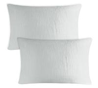 Blumtal Federe in Mussola 40x80 cm Set da 2 - 100% Cotone, Certificato Oeko-TEX, Morbide e Lavabili in Lavatrice, Blu