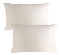 Blumtal Federe in Mussola 40x80 cm Set da 2 - 100% Cotone, Certificato Oeko-TEX, Morbide e Lavabili in Lavatrice, Avorio