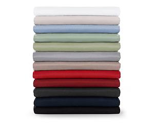 Blumtal lenzuola piazza e mezzo basic 220x275cm per materassi 140x200cm - lenzuola certificata OEKO-TEX e in microfibra spazzolata - verde