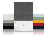 Blumtal Lenzuolo con Angoli Matrimoniale in Spugna - Lenzuola Letto Matrimoniale con Angoli - Lenzuolo Sotto con Angoli Matrimoniale Felpato - Lenzuolo Angoli Matrimoniale taglia 160x200cm antracite