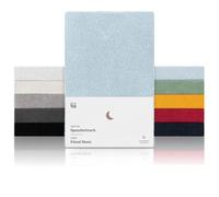 Blumtal Lenzuolo con Angoli Matrimoniale in Spugna x2- Lenzuola Letto Matrimoniale con Angoli - Lenzuolo Sotto con Angoli Matrimoniale Felpato - Lenzuolo Angoli Matrimoniale taglia 180x200cm - celeste