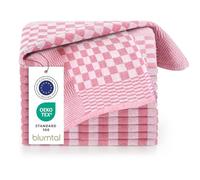 Blumtal Set Strofinacci Cucina Cotone - Canovacci Cucina Cotone 100% - Stracci Cucina Elevata Assorbenza - Certificati Oeko-Tex - Asciugamani Cucina - 50x70cm - 20 Pezzi - Rosso