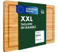 Blumtal Tagliere da Cucina Professionale - Tagliere Legno Grand 43.5L x 29.5l cm