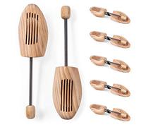 Blumtal Tendiscarpe in Legno di Pino, Allarga Scarpe Assorbe Umidità Combatte Odori, Forma Scarpe, Allargascarpe con molla (44/45 1 Paio)