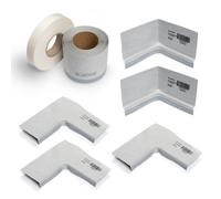 Blumtech PROFI-TOP 3D Set di nastri sigillanti per piatti doccia, BT005, grigio [Piatti Doccia > Ricambi per Piatti Doccia]