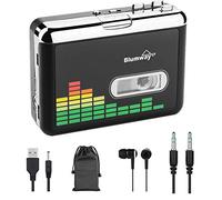 BlumWay Convertitore Retro Walkman Auto Reverse Portatile Audio USB Tape Player con Auricolari, Nessun Computer Necessario