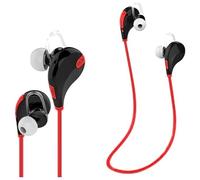 BLUN AURICOLARE BLUETOOTH CUFFIA WIRELESS STEREO QY7 PER CORRERE ROSSO 78D151A