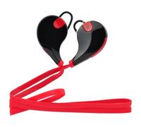 Blun Auricolare Bluetooth Qy7 Correre Red Per Poco C31 F3 Gt M2 Reloaded X3 Pro