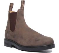 BLUNDSTONE 1306 Elastico Lato Stivali Chelsea 7.6-17.8cm Ruggine Misura UK 3 - 8