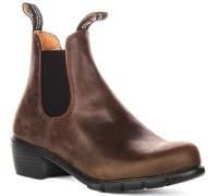 Blundstone 1673 Affusolato Tacco Antico Pelle Donna Stivali IN Marrone EU37-41