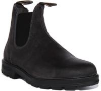 BLUNDSTONE 1910 Unisex Cerato Superiore Chelsea Stivali IN Grigio Size UK 7 - 12