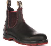 Blundstone 2342 Elastico Orecchi Chelsea Pelle Uomo Stivale Nero Rosso EU 41-46