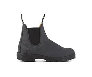 Blundstone 587 Stivali Chelsea in Pelle Nera Rustica 6