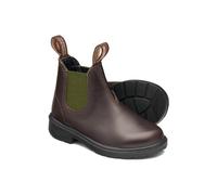 Blundstone Bambini Stivali Stivale #2394 Pelle Marrone with Olive Elastico (Bambini) 25 (UK: K8, EU: 25) Marrone