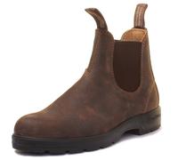 BLUNDSTONE Chelsea IN Pelle Unisex Stivali IN Ruggine UK 8 - 13