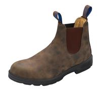Blundstone 584 Uomo da Infilare Chelsea IN Pelle Stivali Ruggine Misura UK 7 -