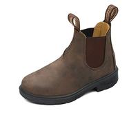 BLUNDSTONE Kids Series, Stivali Chelsea, Rustic Brown, 34 EU