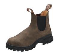 Blundstone Lug Sole 2239 Chelsea Boots, Marrone Rustico, Marrone rustico, 8 Women/6 Men